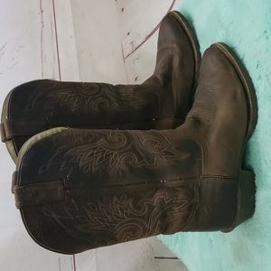 Vintage♡Double H♡Leather♡Cowboy Boots